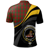 MacAulay Tartan Polo Shirt - Royal Coat Of Arms Style